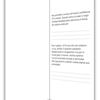 Kondolenzkarte Hinströmen zum Licht