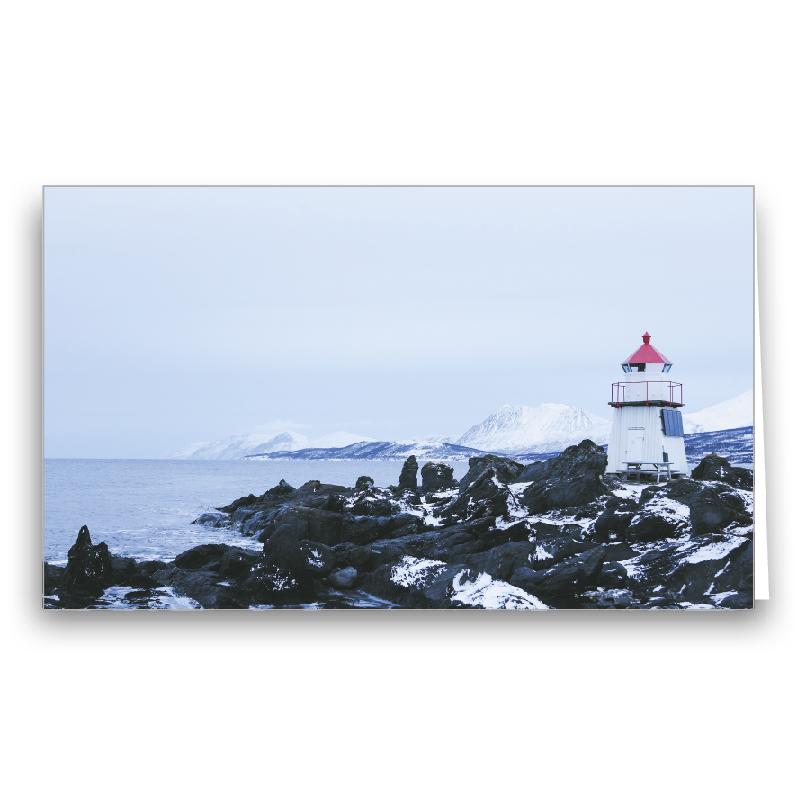 Neutrale Karte Leuchtturm